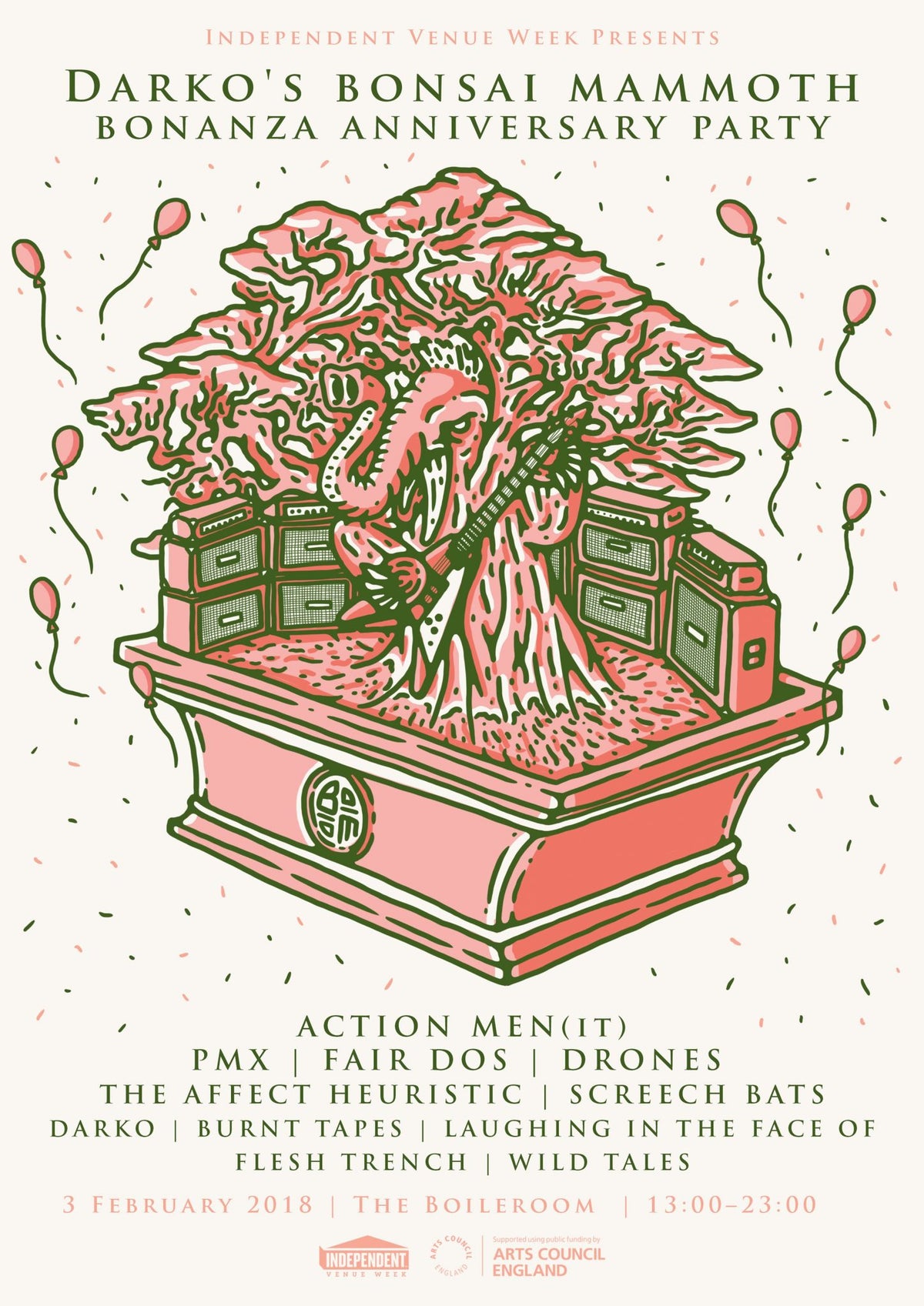 Independent Venue Week Presents: Darko's Bonsai Mammoth Bonanza Party