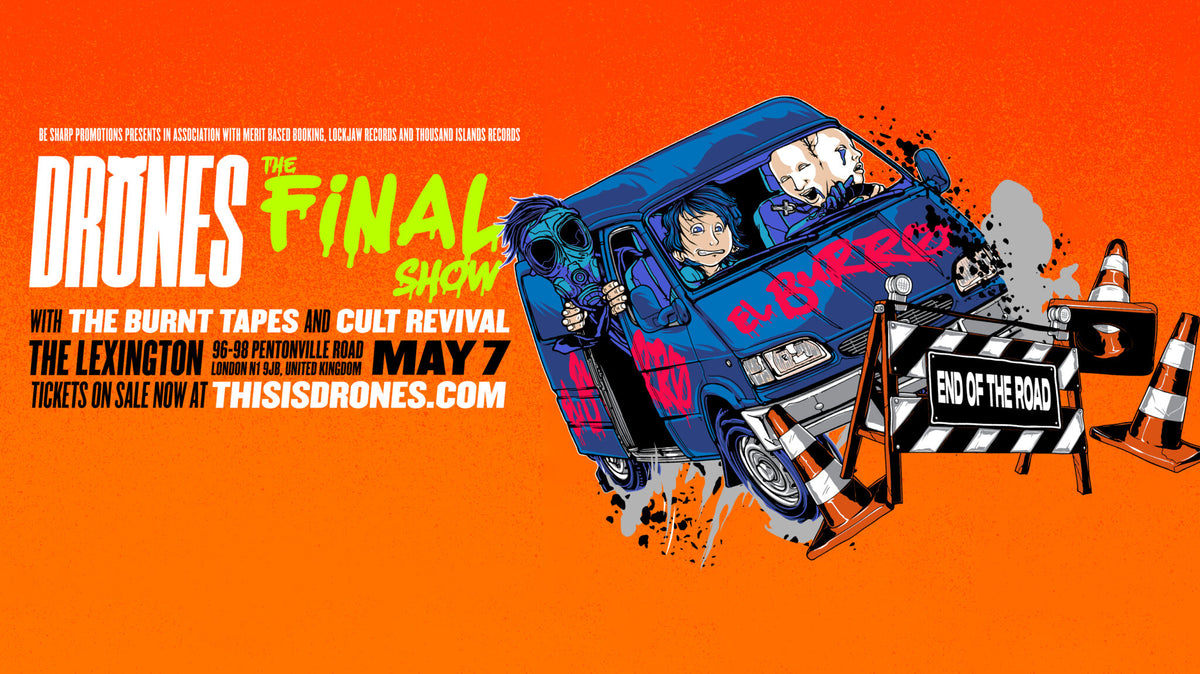 Drones announce split and Final show