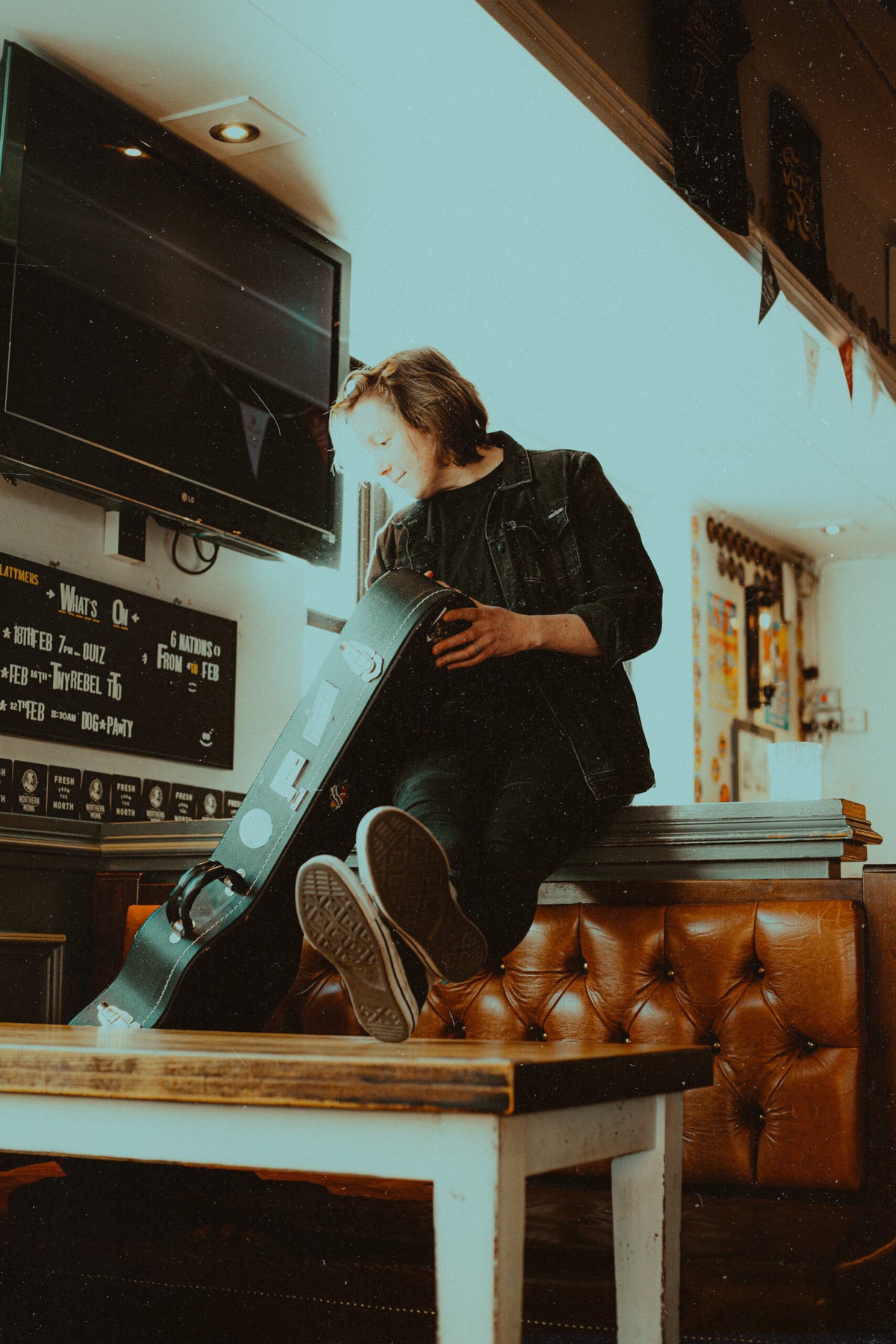 Cheers to NEW music from Katie MF