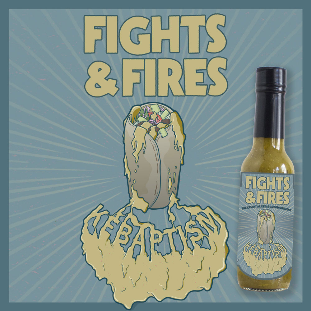 Fights & Fires’ Hot Sauce Is Good On Everything