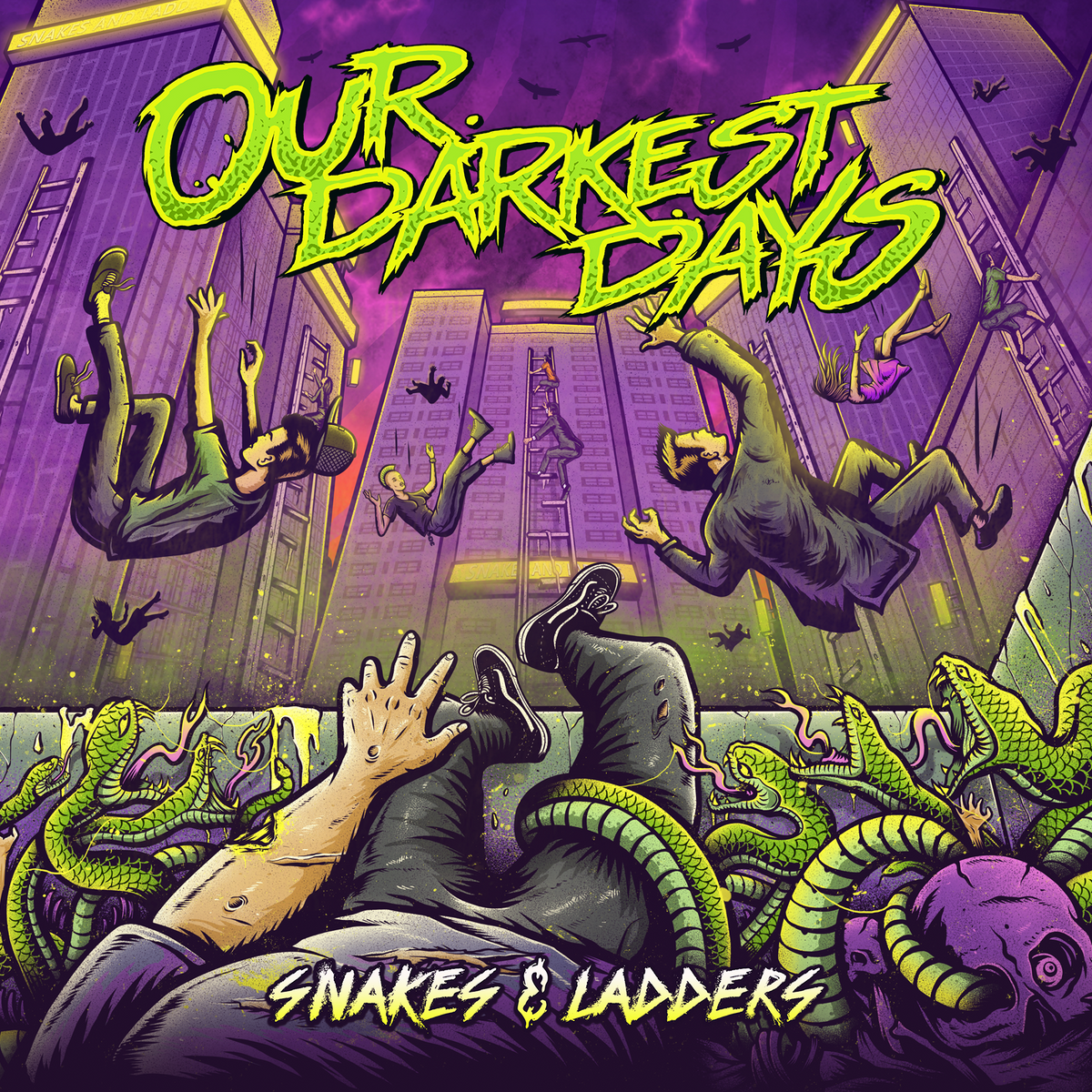 Our Darkest Days release new album 'Snakes & Ladders'