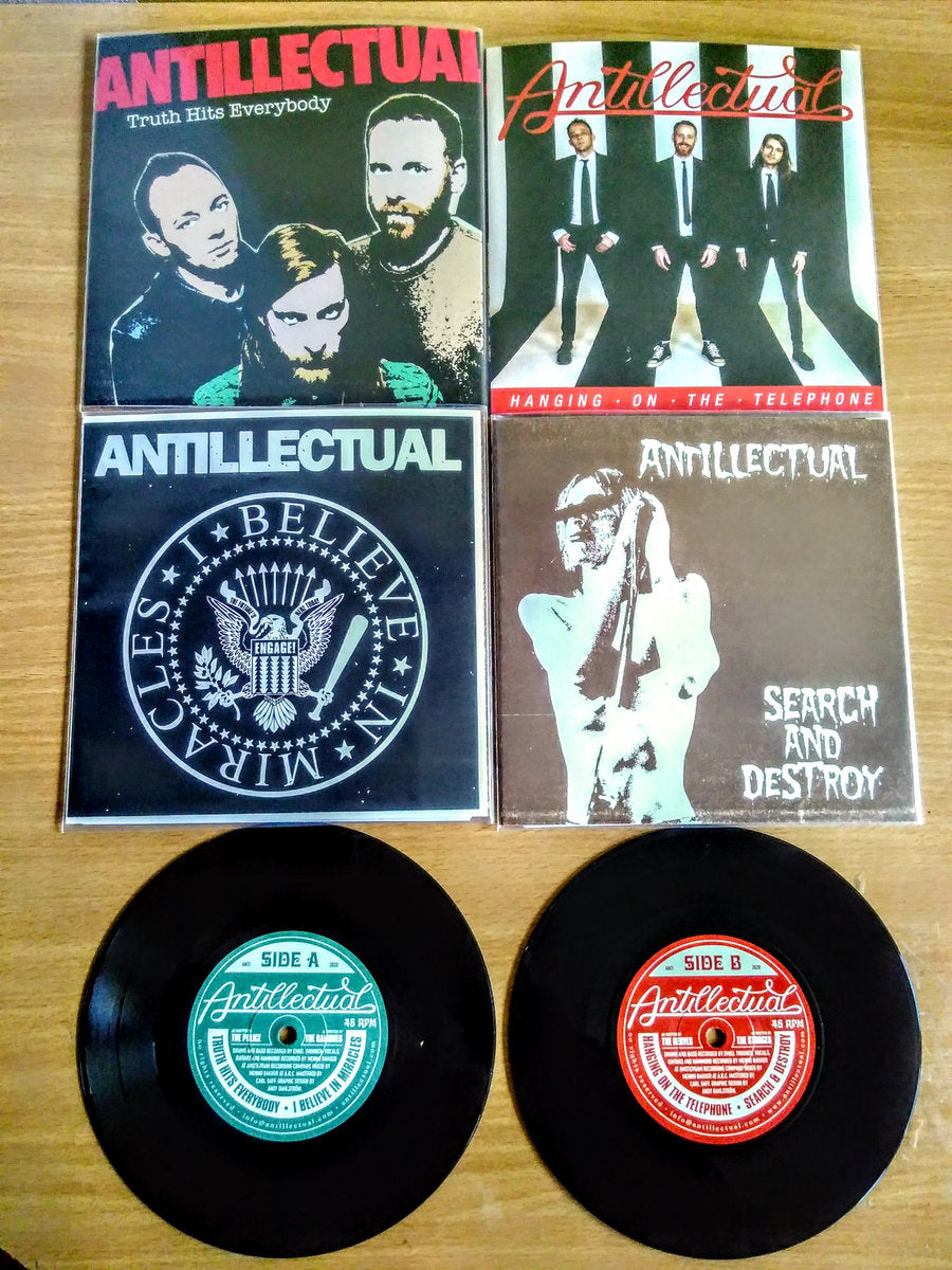 I Believe In Miracles / Search and Destroy - Antillectual - 7" Vinyl