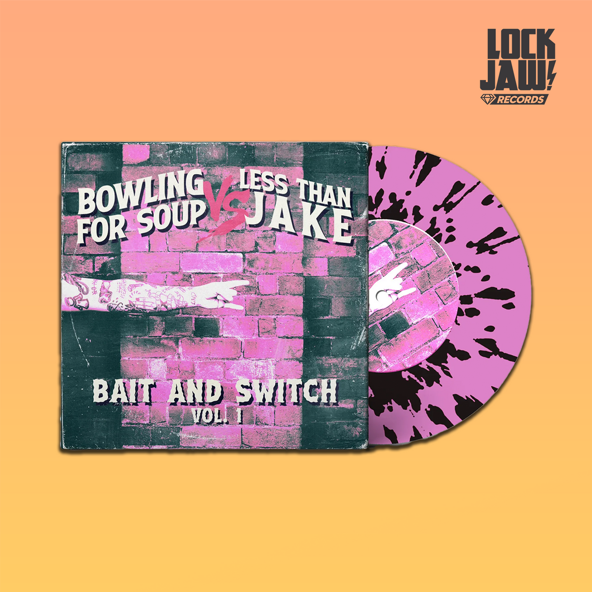 Bait And Switch Vol. 1 - BOWLING FOR SOUP vs. LESS THAN JAKE - 7" Vinyl