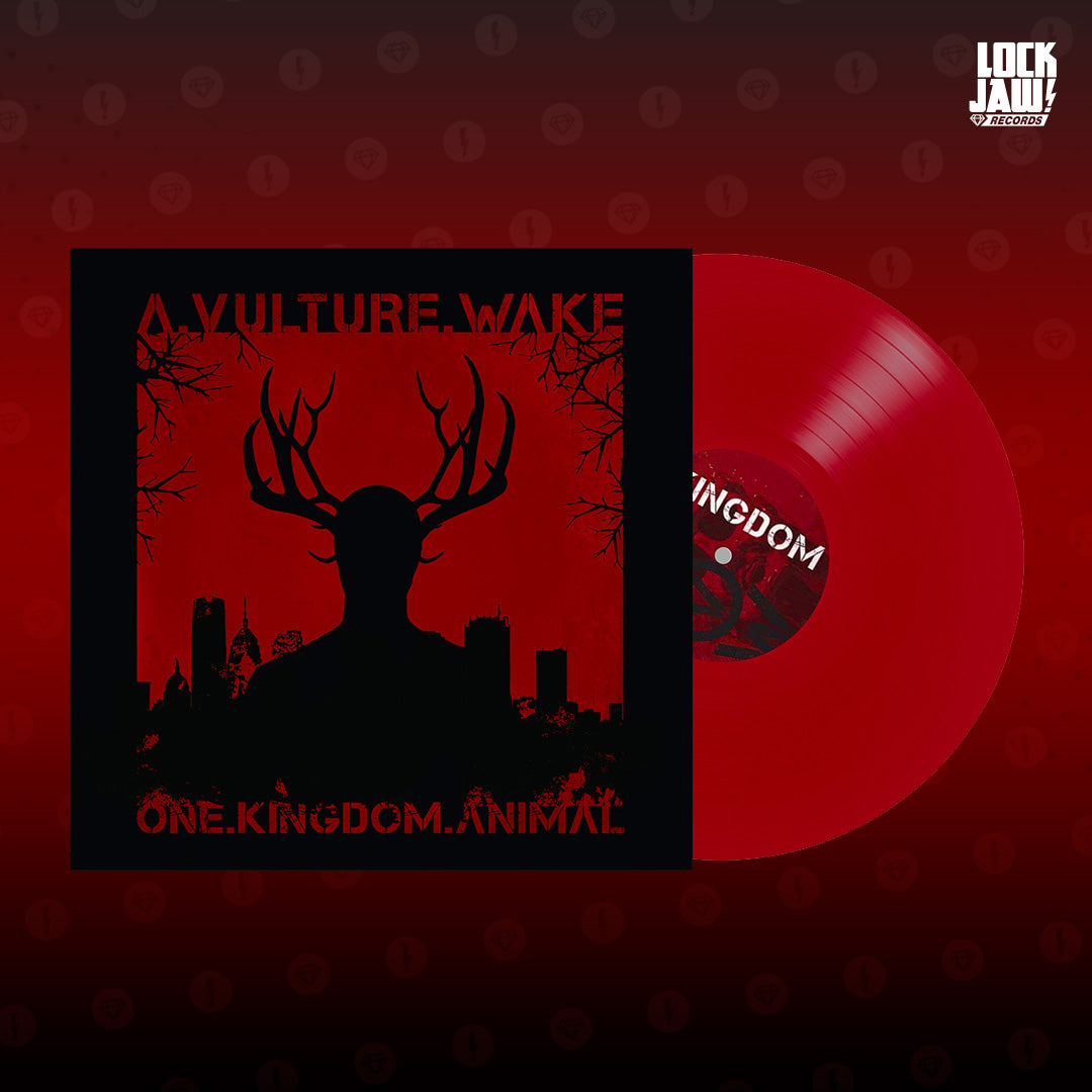 ONE.KINGDOM.ANIMAL - A Vulture Wake - 12" Vinyl Translucent Red