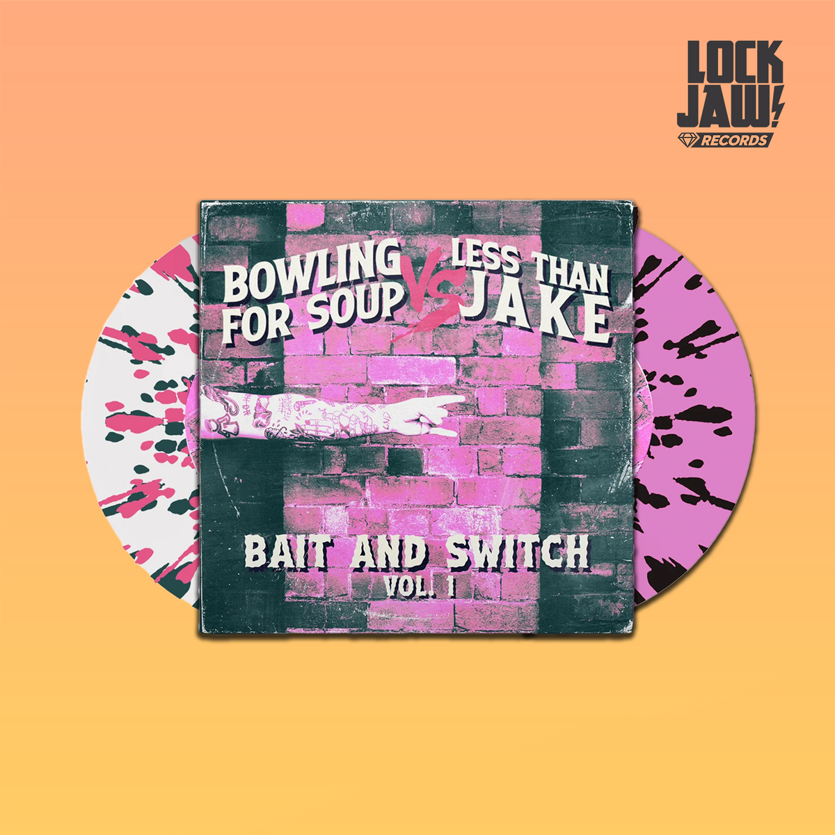Bait And Switch Vol. 1 - BOWLING FOR SOUP vs. LESS THAN JAKE - 7" Vinyl