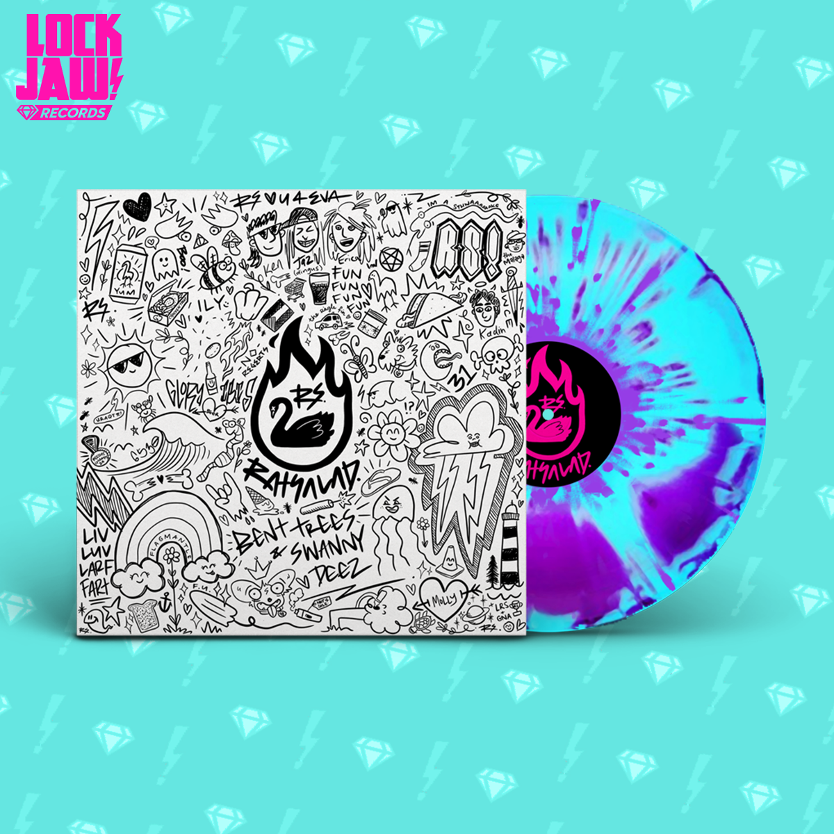 Bent Trees & Swanny Deez  - RATSALAD - 12" Vinyl