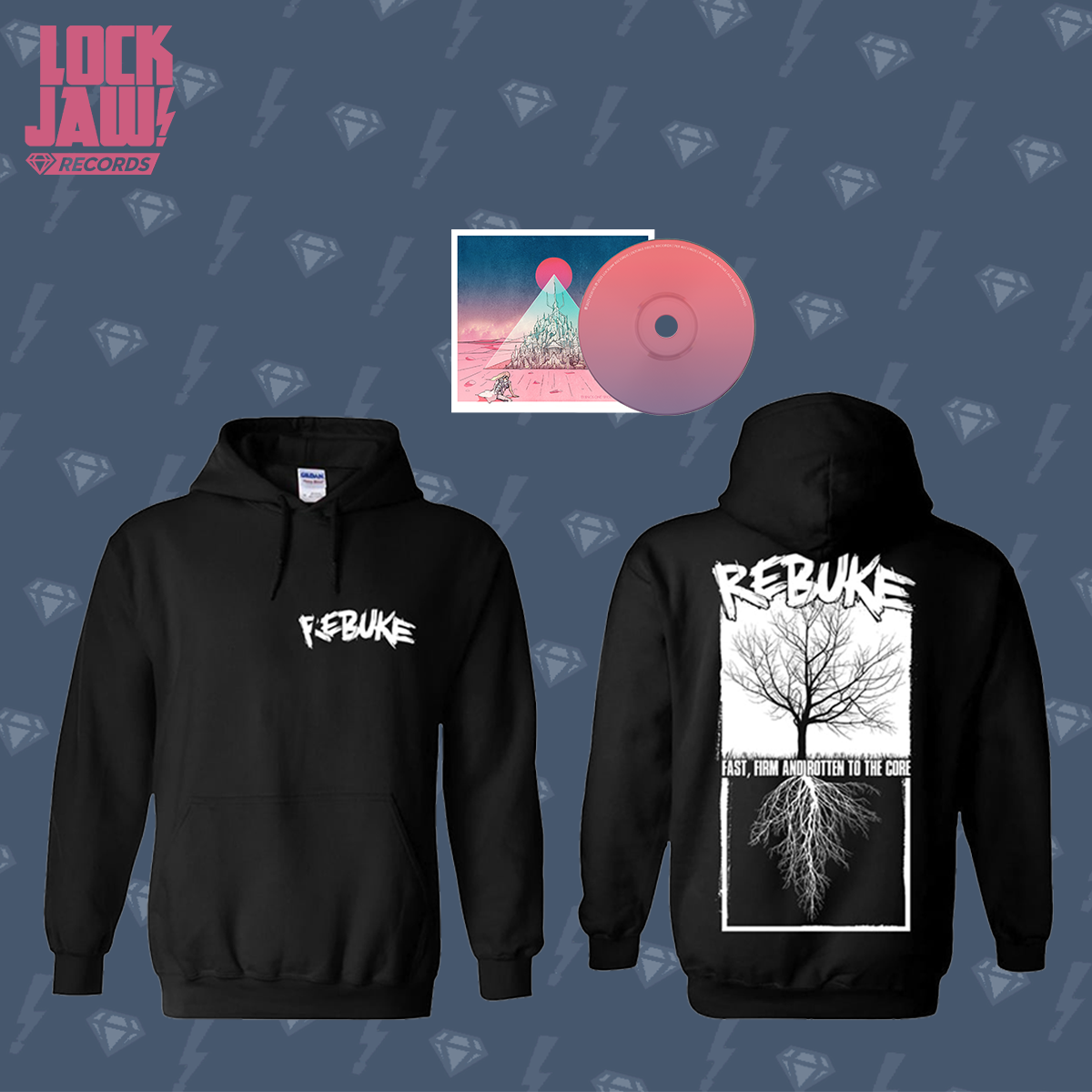 Bundle - Rebuke - CD & Arboreal Hoodie
