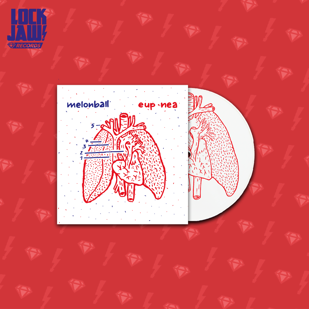 eup•nea - Melonball - 12" Vinyl w/CD included