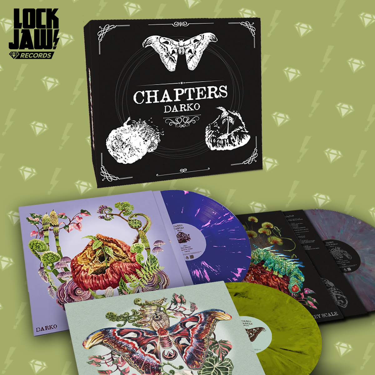 DARKO - Limited Edition Collectors Set - 3 x 12" Vinyl (Sparkle, Greyscale & Canvas)