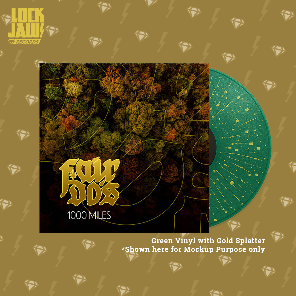 Fair Do's - 1000 Miles EP - 12" Vinyl