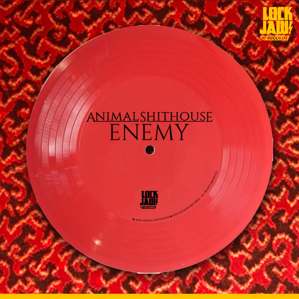 Who Taught You To Hate? - Animal Shithouse - Red Flexi-Disc