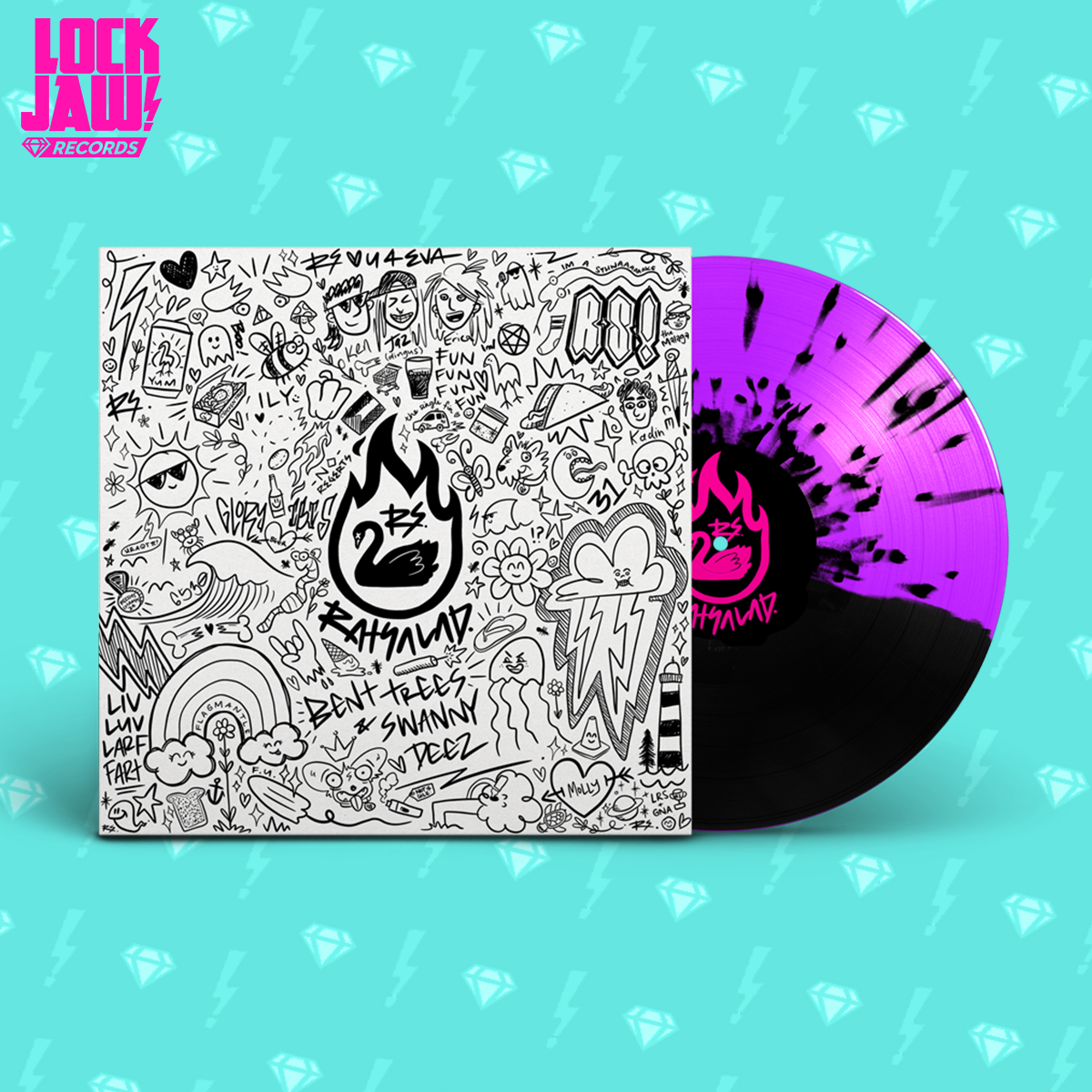 Bent Trees & Swanny Deez  - RATSALAD - 12" Vinyl