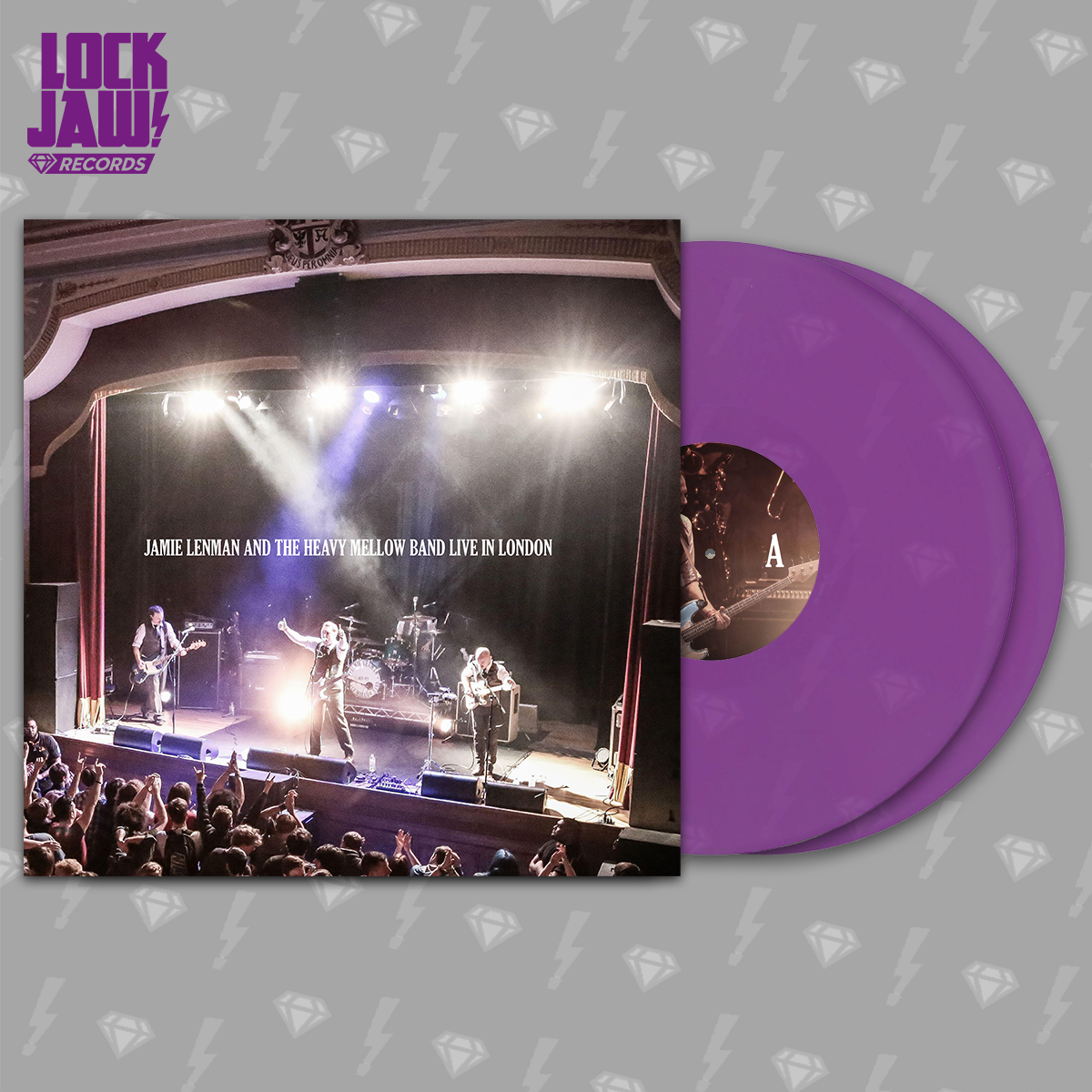 Live In London - Jamie Lenman and The Heavy Mellow Band - Double 12" Vinyl