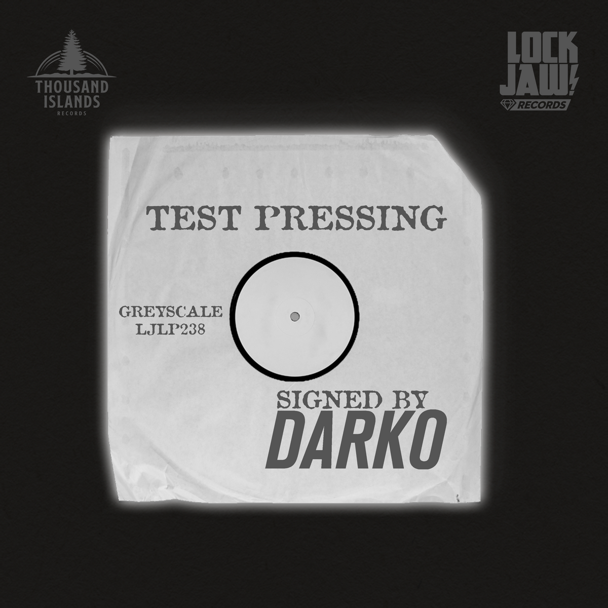Greyscale - DARKO -  Signed Test Pressing
