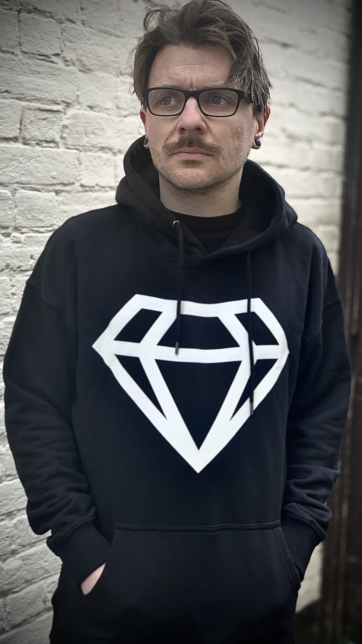 Diamond Monochrome - Lockjaw Records - Hoodie