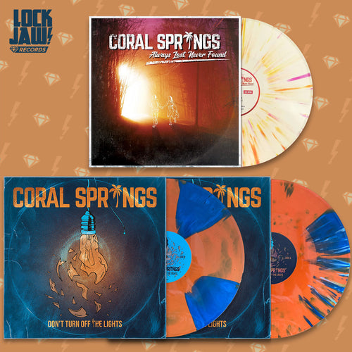 Coral Springs – Don't Turn Off The Lights & Always Lost Never Found – Vinyl Bundle