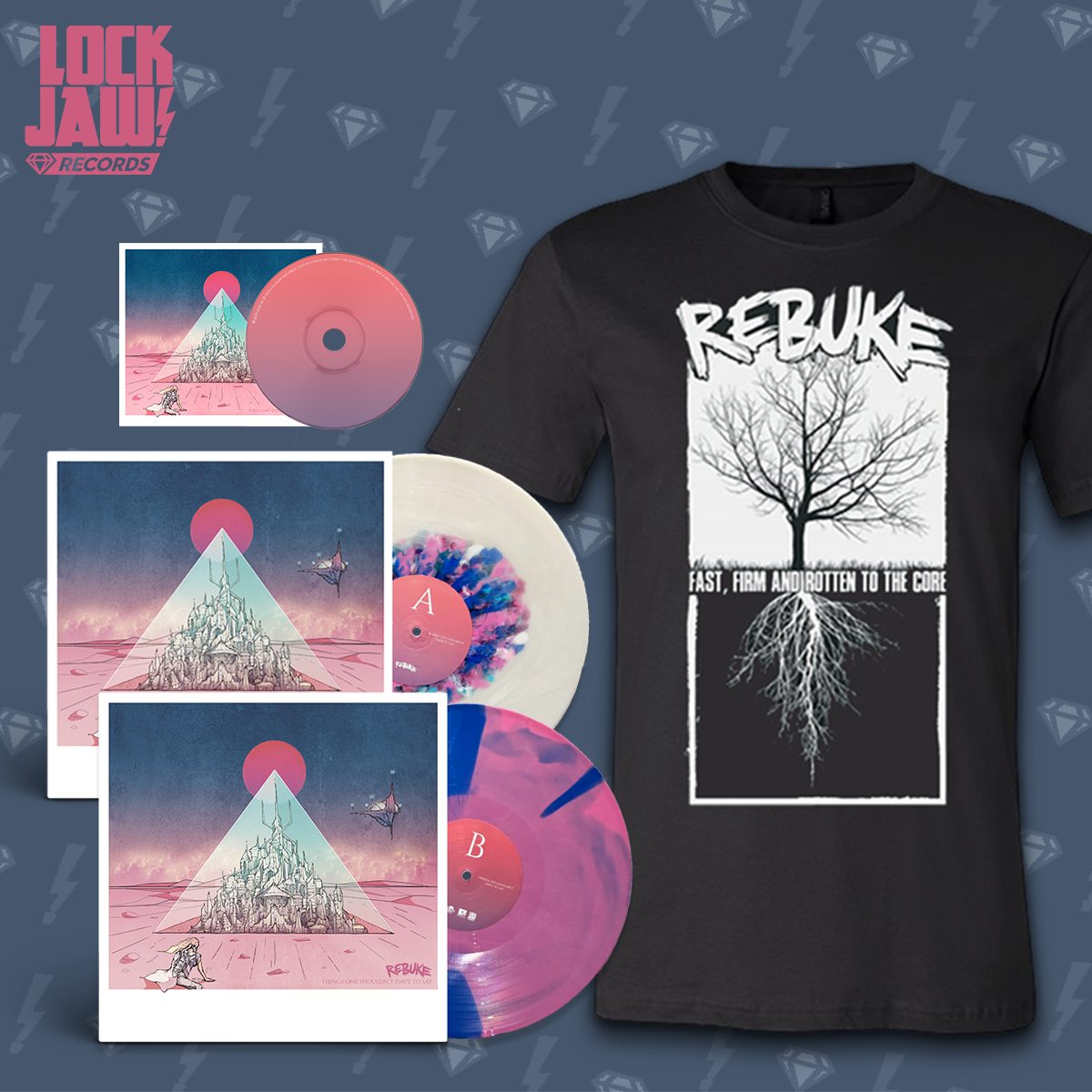 Rebuke - 12" Vinyl & Arboreal Hoodie Bundle
