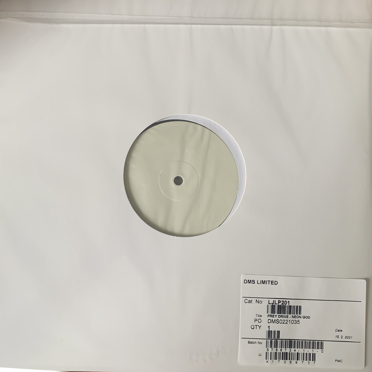 Neon God - Prey Drive - Test Pressing
