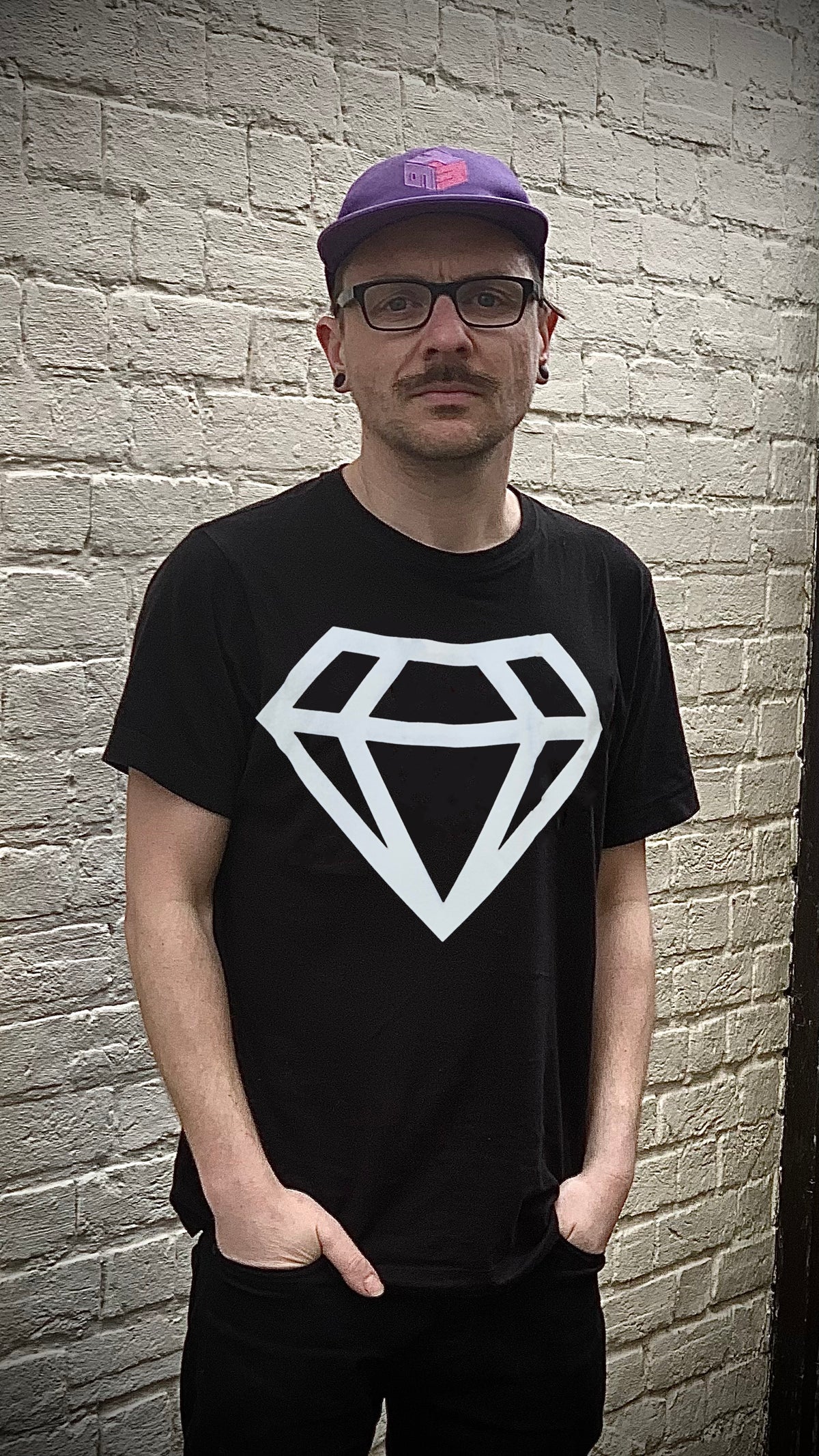 Diamond Monochrome - Lockjaw Records - T-Shirt
