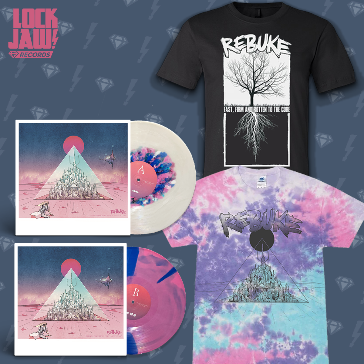 Bundle - Rebuke - 12" Vinyl & T-Shirt