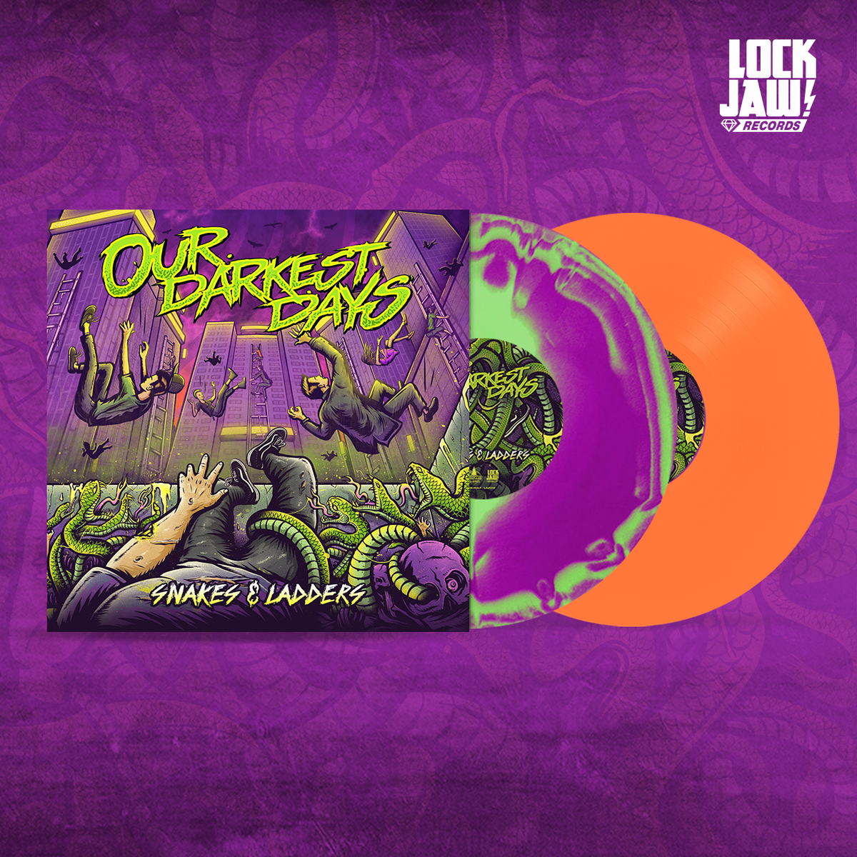 Snakes and Ladders - Our Darkest Days - 12" Vinyl