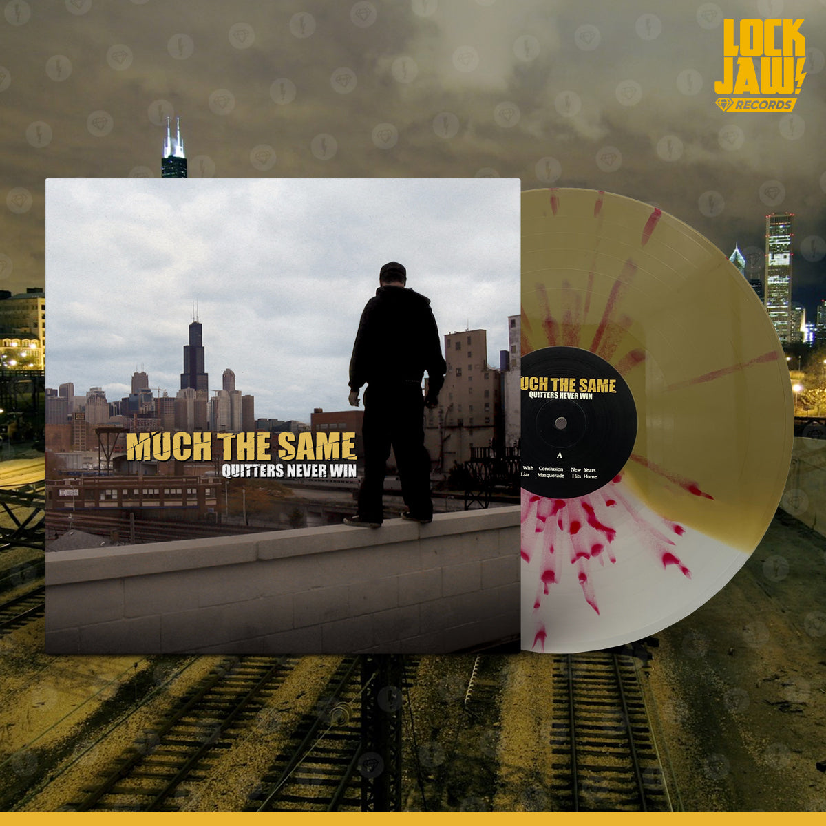 Quitters Never Win - Much The Same - 12" Vinyl (2 colour ways)